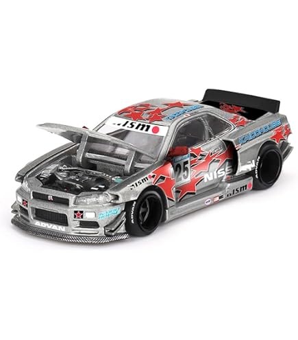 Amazon.com: Mini GT - Nissan Z400 LB Nation Works Blue 2024 : Arts