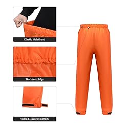 LOOGU Men's Rain Suit - Rain Gear for Men