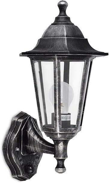 Farol de exterior, estilo victoriano tradicional para jardín al aire