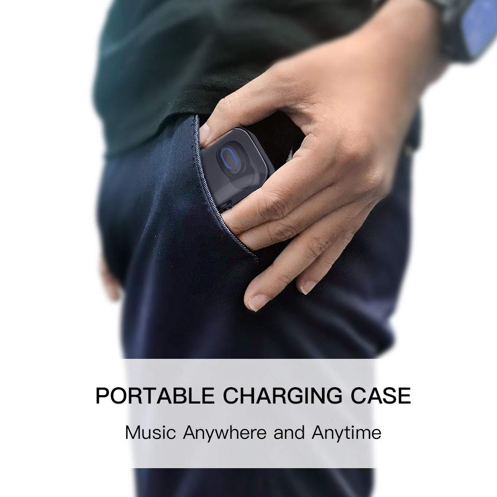 Wireless Earbuds,Wireless Headphones Bluetooth 5.0,True Wireless Earbuds with mic,Noise Cancelling Headphones,IPX6 Waterproof Bluetooth Earbuds, Sport Bluetooth Headset for Phone