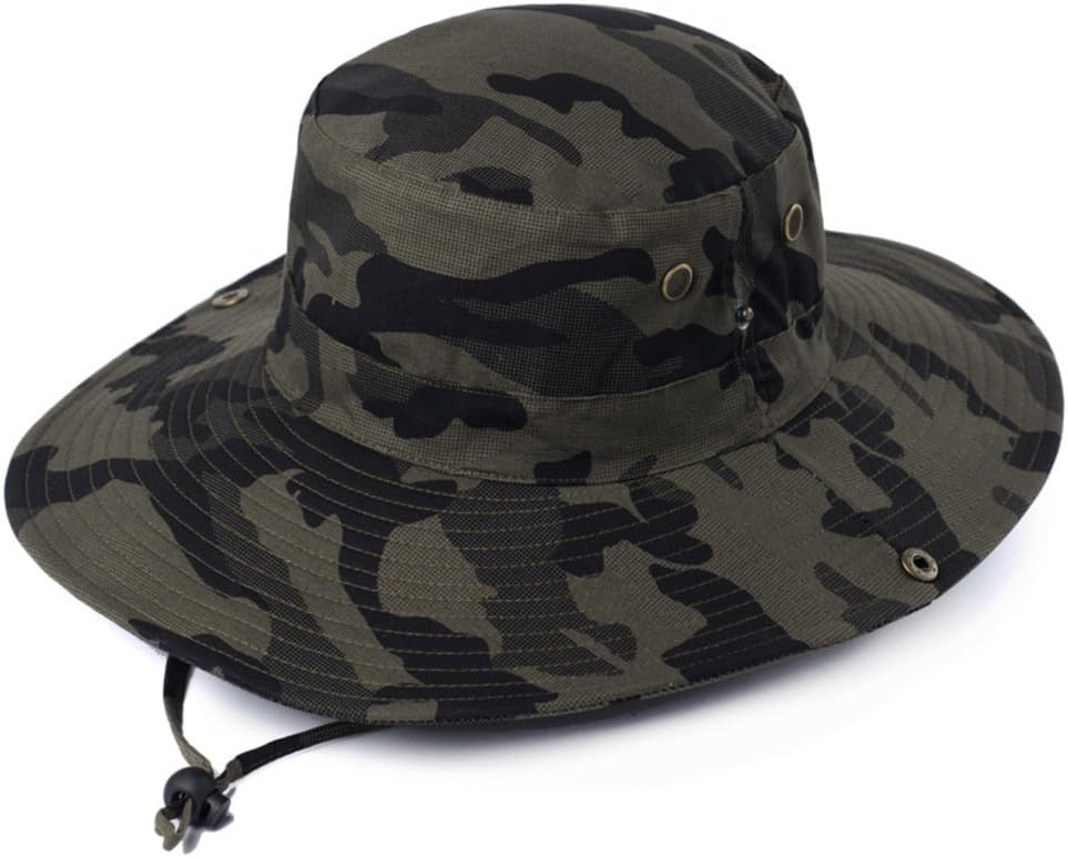sadahsdhjkh Men's Visor/Sun Protection,Fold,Fisherman's Basin Cap/Camouflage Caps