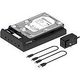Cysslogy Dual-Bay Hard Drive Docking Station M.2 NVME+ SATA SSD/HDD Enclosure with Offline Clone, USB-C 10Gbps Hard Drive Dock, Tool-Free Design for Windows/Mac/Linux