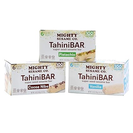 Mighty Sesame TahiniBars, Variety Pack 