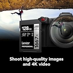 Lexar 128GB (2-Pack) Professional 1667x SD
