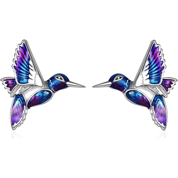 YFN Boucles D'Oreilles Animal Lune Argent Sterling 925 - Cadeaux Pour Femmes Et Filles