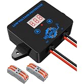 12V-36V DC Digital Low Voltage Protection Module with Display | Over Discharge Cut-Off Switch for Battery Protection Voltage Monitoring and Disconnect