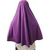 HURESON Ready To Wear Hijab For Women Instant Turban Stretch Soft Muslim Scarf For Prayer Long Hijabs Islamic Jersey Abaya