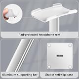 New Bee Aluminum Headphone Stand Holder - Universal Gaming Headset Earphone view 3