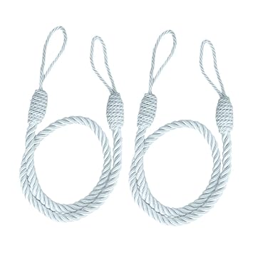 2x Vorhang Raffhalter Raffhaken Vorhanghalter Seilhalter Gardinen