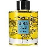 UMA Absolute Anti-Aging Body Oil | 100% natural & non-toxic | Ayurvedic Body Oil for Minimizing Wrinkle & Dark spots | For a Brighter, Firmer, & Hydrating look | (3.4 fl. oz.)