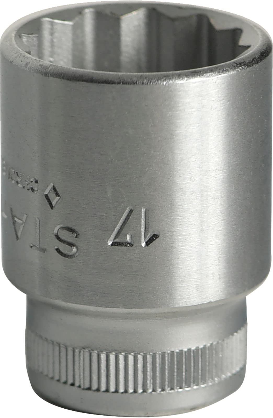 Stahlwille STW4517 3/8-Inch Drive 17 mm Bi-Hexagon Socket - Silver