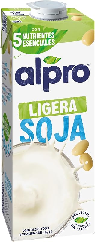 Alpro bebida vegetal light soja 6x1l