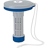 Life Floating Deluxe Bromine, Chlorine Tablet Dispenser for Small Pools or Spa