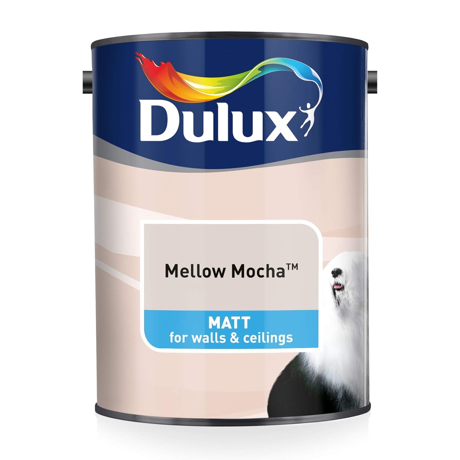Dulux Matt Emulsion Paint For Walls And Ceilings Mellow Mocha 5L