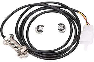 Littryee Motorcycle Speedometer Replacement Kit, Motorcycle Speedometer Repair Kit, Sensor Cable for Motorcycle Digital ATV Odometer Speedometer Tachometer