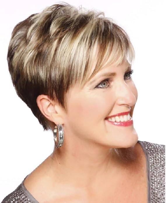 Amazon Co Jp ブルゾンちえみ かつら Y Dwanyeショートヘアふわふわクリープ髪型化学繊維ウィッグショートショートカーリーヘア レディーショートヘアボブ ヘッド Color A 服 ファッション小物