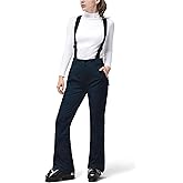33,000ft Womens Snow Bibs Waterproof Insulated Snow Pants with Fleece Lined, Windproof Ski Pants Overalls for Snowboard