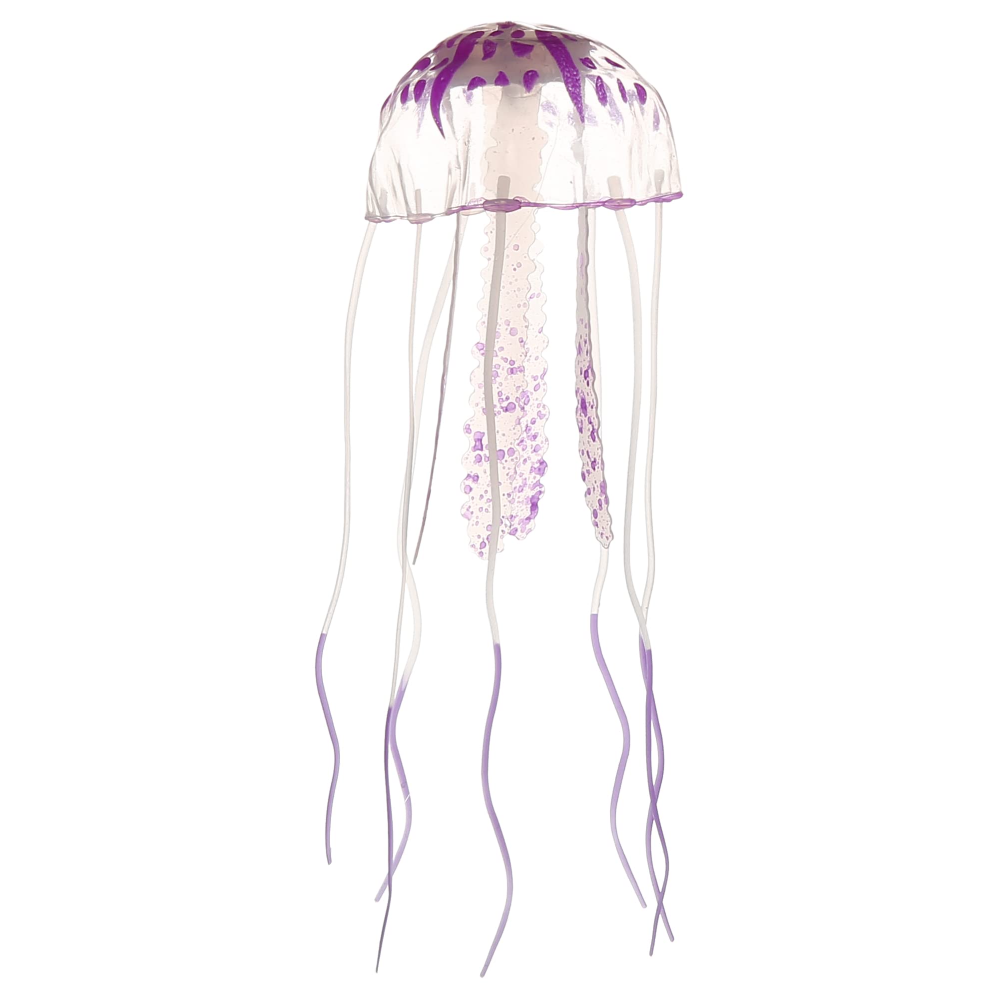 VOCOSTE Fish Tank Jellyfish Decoration, Aquarium Jellyfish Ornaments Purple