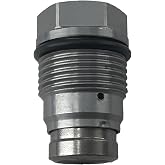 Fuel Rail Plug &amp; O-Ring, Fuel Pressure Valve, Compatible with Ram 2500 3500 Silverado 2500 HD 6.7L Diesel 2007-2018, 97371618 113073001
