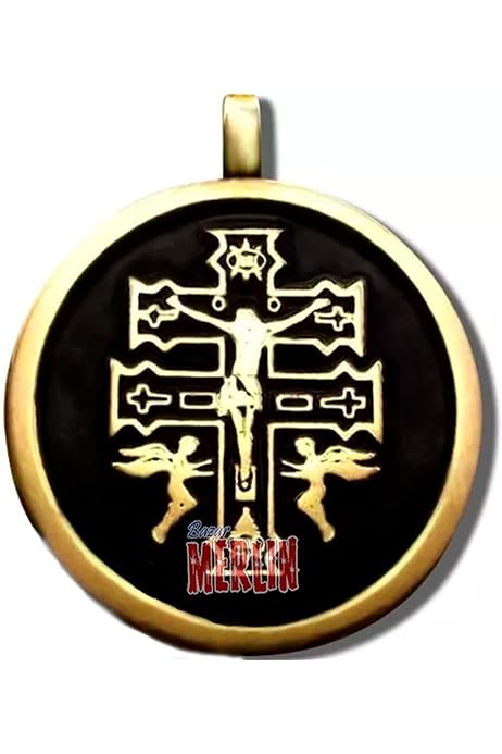 Cruz De Caravaca En Plata 925 Con Circonitas - Amuleto Unisex