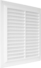 Repa Market 2-Pack 10x10 Inch Plastic White Vent Cover Square Duct Grille view 8