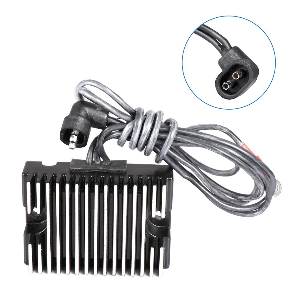 ECCPP Voltage Regulator Rectifier Fit for 2014 Harley-Davidson CVO 1991-1999 Harley-Davidson Dyna 2009-2014 Harley-Davidson Street Glide 74519-88 74519-88A H1988 Rectifier Regulator