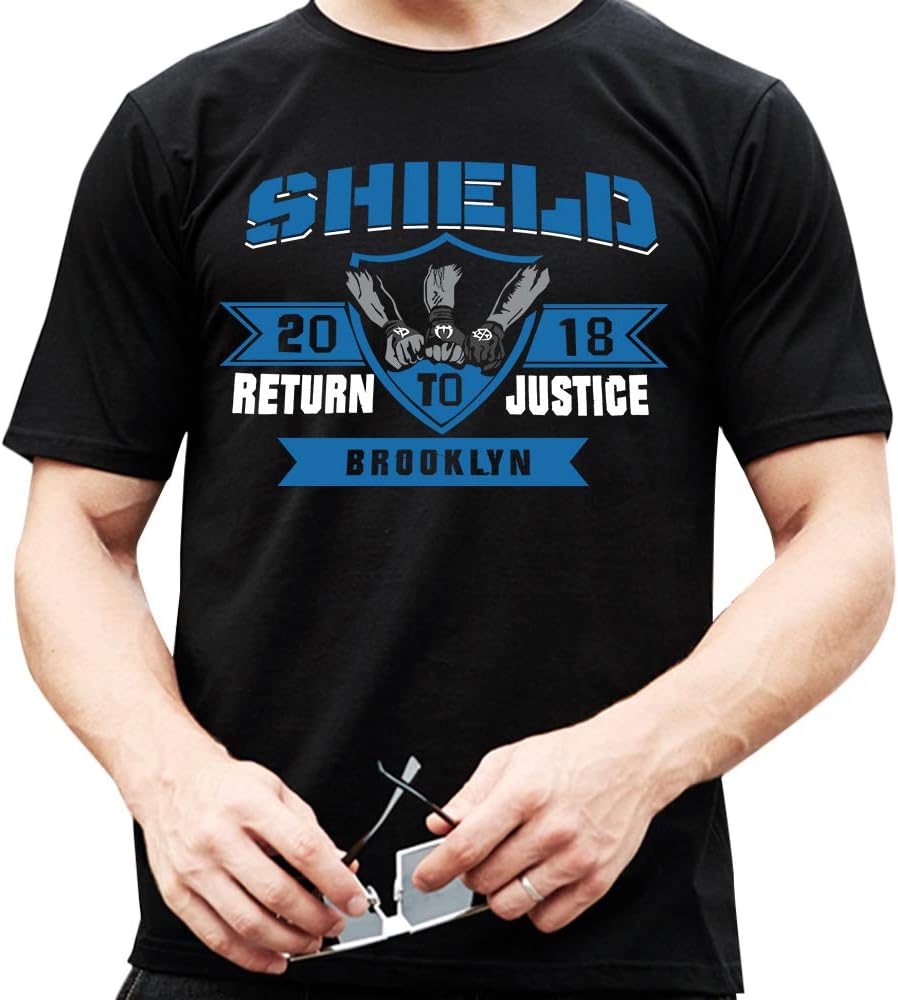 WWE 2018 Return Justice Brooklyn Shield Tshirt - Shield United Tshirt