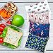 Thrive Reusable Pack of 4 - Long Lasting, Lightweight, Soft Gel Ice Packs for Lunch Bags, Cooler, Lunch Box, Camping, Beach Bags, Picnics, Injuries