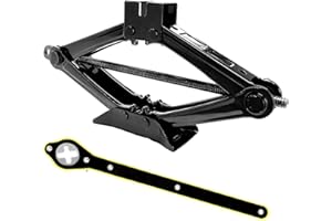 LSKASELUE Scissor Jack for Car, 2 Ton (4409 lbs) Portable Auto Lift Jack with Extended Ratcheting Handle, Professional Scisso