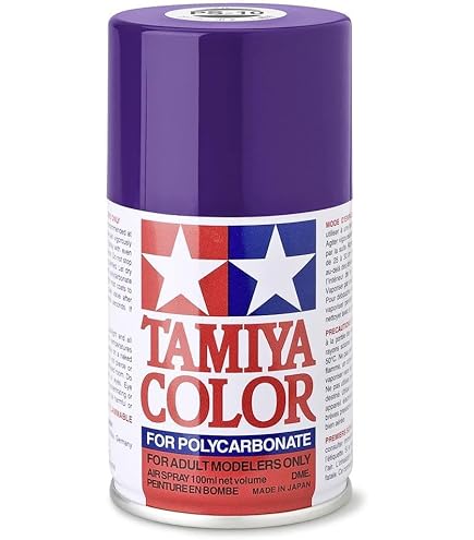 Amazon.com: Tamiya 86018 PS-18 Metallic Purple Spray Paint, 100ml