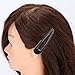 LONEEDY Pack of 10 Large Metal Stoving Varnish Hair Snap Clips,3.5 inch Long No-slip Hair Clips Barrettes For Women and Girls (Mixed color)