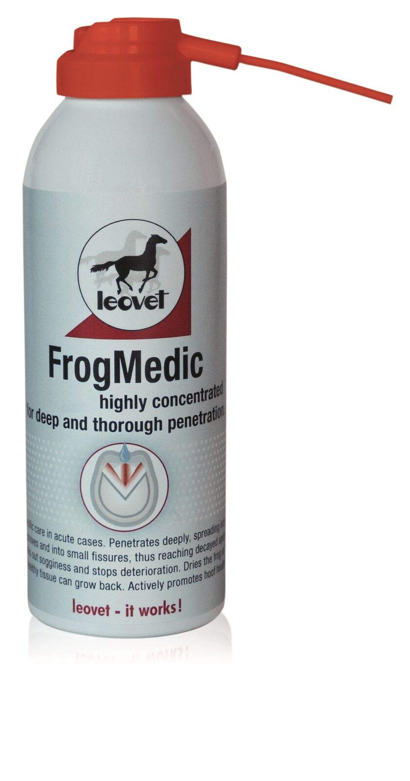 Leovet Unisex's LEO3125 Frogmedic Spray, Clear, Regular