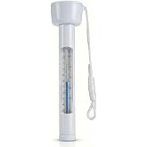 Pool Thermometer Floating, Water Temperature Thermometer with String, Large Size Easy Read &amp; Shatter Resistant Pool Accessories for Outdoor &amp; Indoor Swimming Pools, Spas, Hot Tubs &amp; Aquariums.(White)