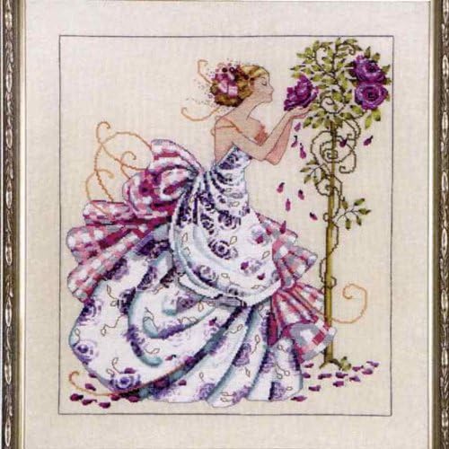 Mirabilia Nora Corbett Cross Stitch Chart Roses of Provence MD124