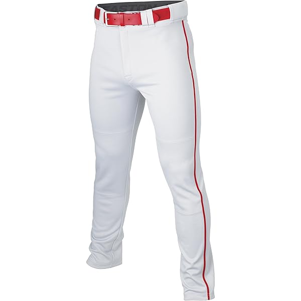 Alleson Athletics Men's Relaxed Fit Baseball Pants with Braid (Grey/Black, XX-La