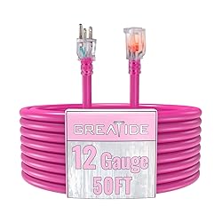 GREATIDE Outdoor Extension Cord with Lighted