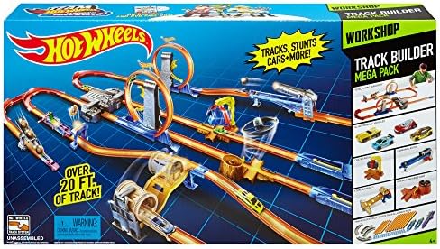 hot wheels track builder mega pack