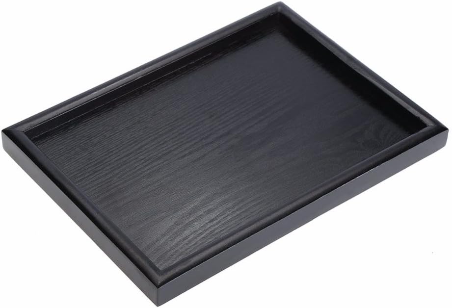 CrazyKitchenDecor Wooden Tray Home Daily Tea Fruits Sundry Goods Storage Tray Korean Japanese Wood Tea Tray Food Container