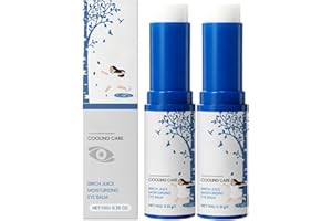 2 PC 2026 New Birch Juice Moisturizing Eye Balm Stick – Gentle Hydrating & Cooling Eye Care for the Appearance of Puffiness, 