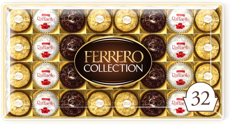 Ferrero Collection Large Box 32 Specialties Rocher Rondnoir Raffaello Gift Idea