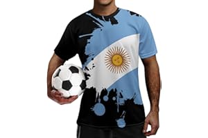 Viuacagoru Soccer Jersey for Men Short Sleeve 2026 World Cup Team Jerseys Breathable Athletic Training Shirt for Soccer Fan
