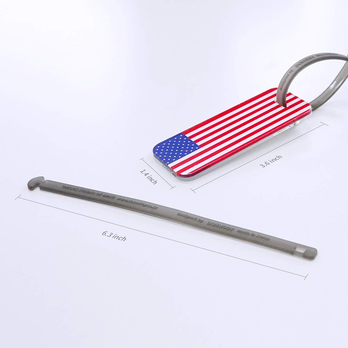  | USA Flag Travel Luggage Tags L/M/S Set | Luggage Tags