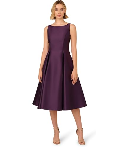 adrianna papell women's sleeveless tea length dress reviews Buy Pink from Next USA A zipper closure and a deep V Chrysanthemum Floral Jacquard Fit And