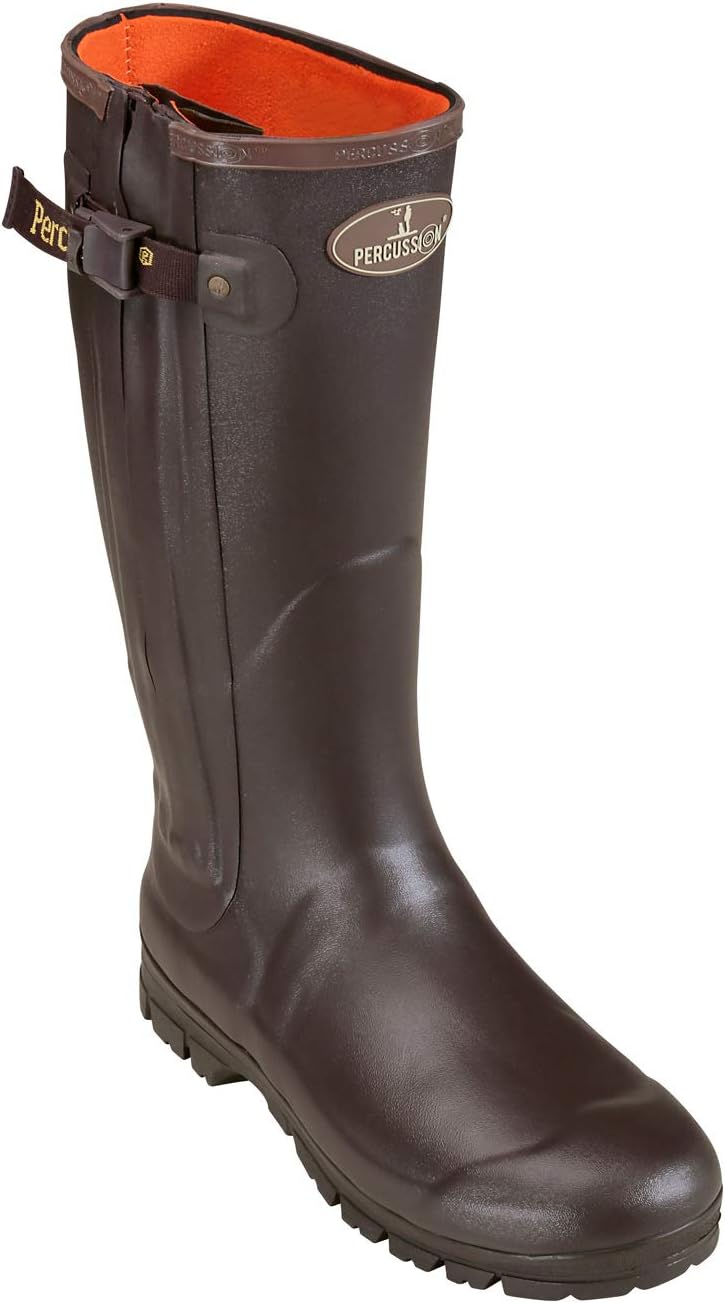 Percussion Rambouillet Neoprene Zip Wellington Boot