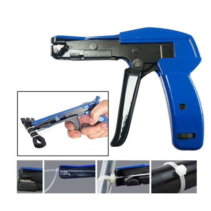 Fyydes Cable Tie Fastening Cutting Tool, Tension Adjustment Cable Tie For 2 4 4 8mm Nylon Cable Tie - View #3