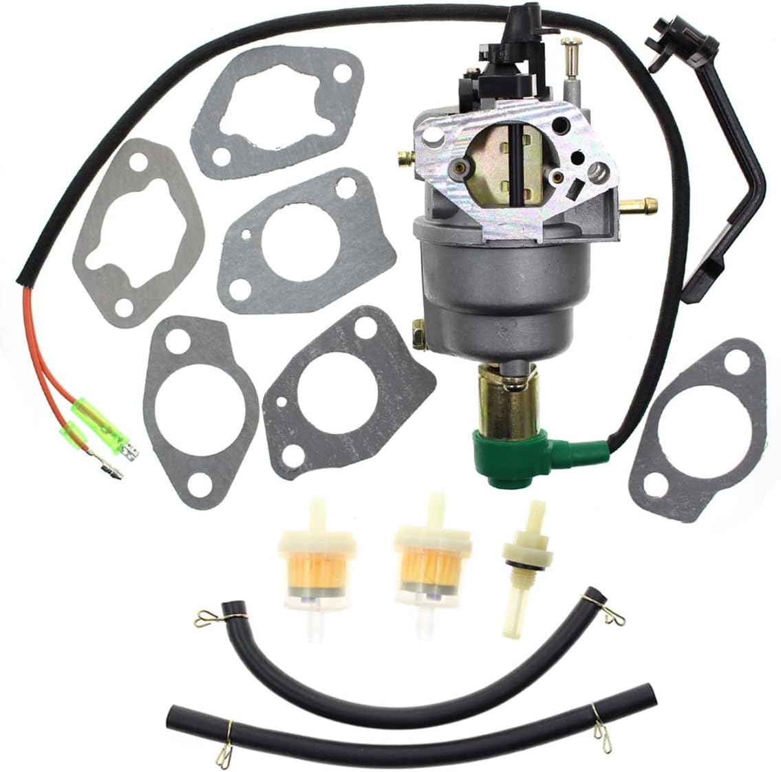 Carbhub Carburetor for Predator 420CC 5000W 8750W 7000W 6500W 188F Generator Carb with Fuel Filter Line Gaskets: Automotive