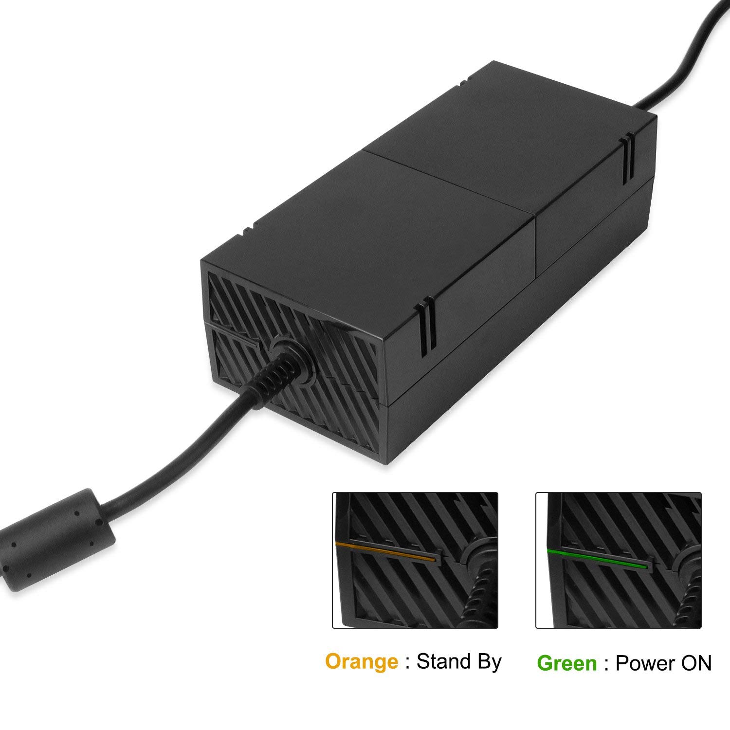 Xbox One Power Supply, AC Adapter Replacement Charger with Cable for Xbox 1, Xbox One Power Brick Advanced Version 100-240V