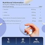 WeightWorld BCAA Tablets 2000mg 180 Vegan BCAAs 2:1:1 Vitamin B6 B12 view 5