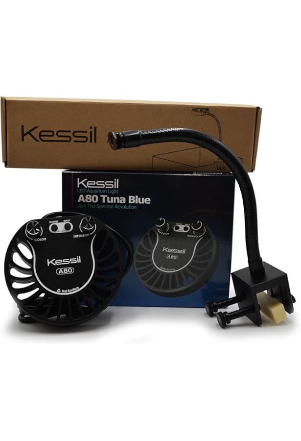 ライト・照明器具 Kessil A80 Tuna Blue &SpectralController A80 Tuna Blue Nano LED Light - Bulk Reef Supply