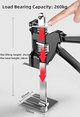 Eidoct 2 Pack Labor Saving Arm Jack 15 inch Lifting Tool 127kg Capacity view 2